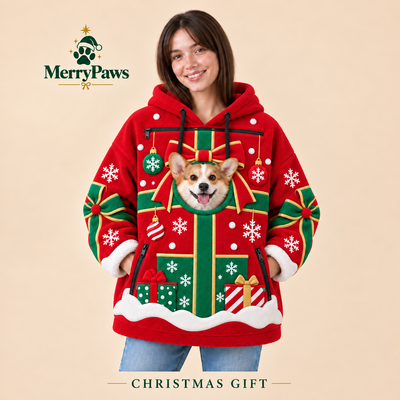 MerryPaws™ - Dog Tote Carrier Hoodie