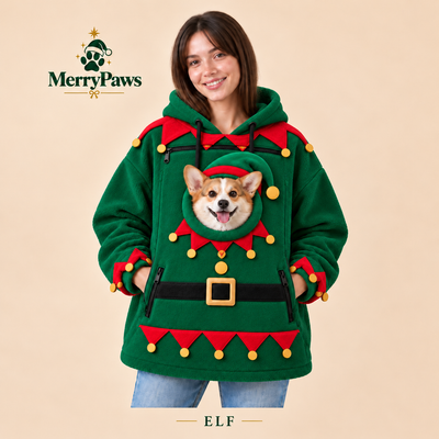 MerryPaws™ - Dog Tote Carrier Hoodie