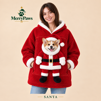 MerryPaws™ - Dog Tote Carrier Hoodie