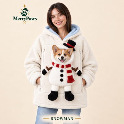 MerryPaws™ - Dog Tote Carrier Hoodie