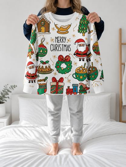MerryMarkers™ Christmas Coloring Pajamas